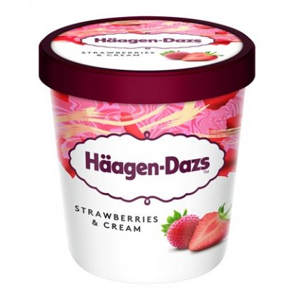 Häagen Dazs Zmrzlina Strawberry Cream