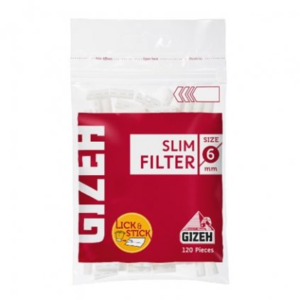 Gizeh cigaretové filtry Slim 120ks
