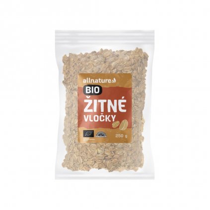 allnature zitne vlocky bio 250 g