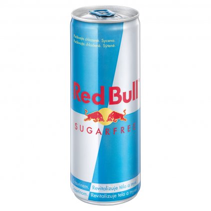 Redbull bez cukru 250ml plech