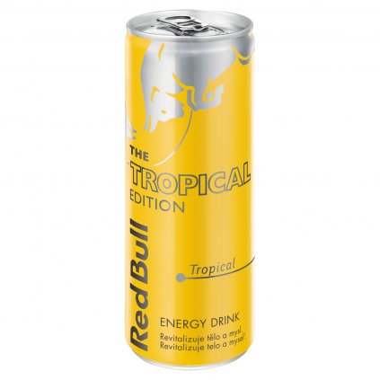 Redbull tropical 250ml plech