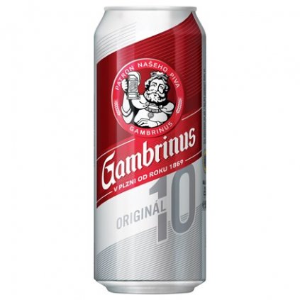 Gambrinus světlé výčepní plech
