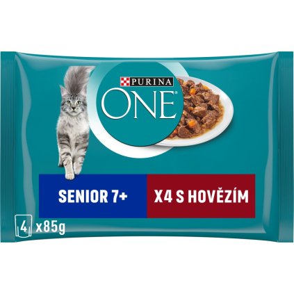purina one kapsicky senior 7 minifiletky