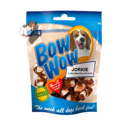BowWow pochoutka jorkie uherák 80g
