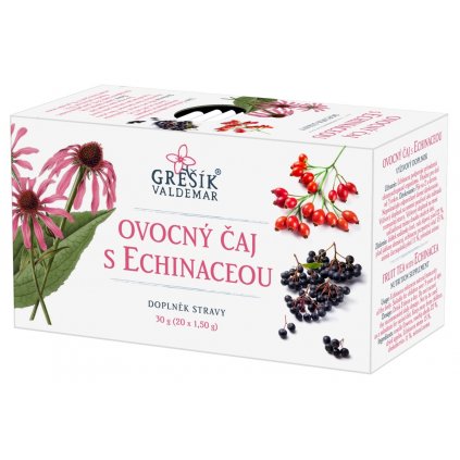 Grešík Čaje - Ovocný čaj s echinaceou 30g