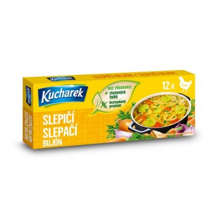 kucharek slepičí bujón