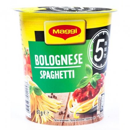 Maggi 5minut cup Boloňské špagety 61g