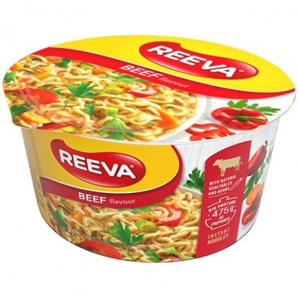 REEVA Instantní Cup polévka hovězí 75
