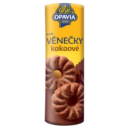 Opavia Zlaté Věnečky kakaové sušenky 150g