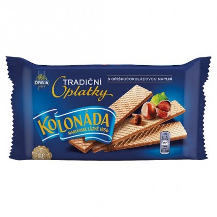 Opavia Kolonáda oplatky oříškočokoládové 140g