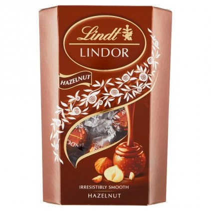 Lindt Lindor Čokoládové bonbóny oříškové 200g