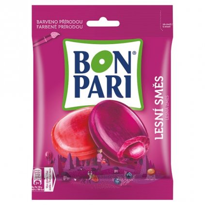 BON PARI LESNÍ SMĚS bonbóny s ovocnými příchutěmi 90g