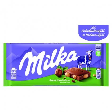 Milka celé oříšky