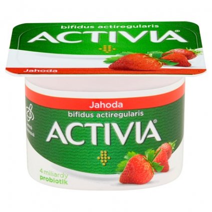 Activia probiotický jogurt jahoda