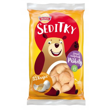 Seditky piskoty 120g SB