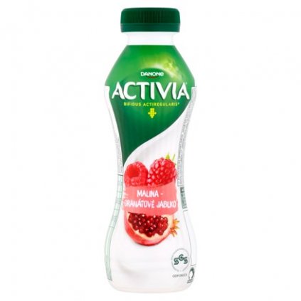 Activia Probiotický jogurtový nápoj maliny