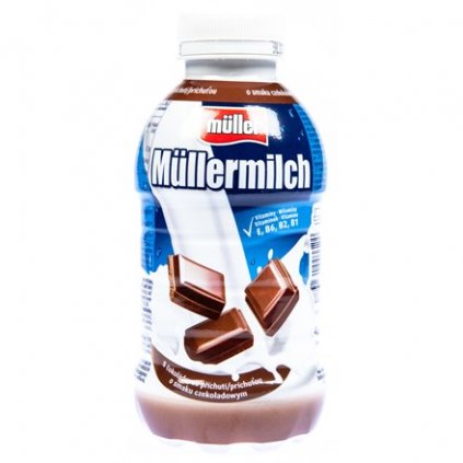 Müller Müllermilch mléčný nápoj s čokoládou tmavá