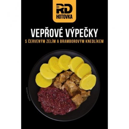 Vepřové výpečky se zelím a bramborovým knedlíkem 500g