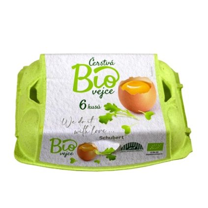 Vejce BIO čerstvá 6ks