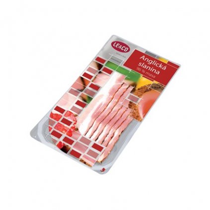 Anglická slanina speciál 96% plátky