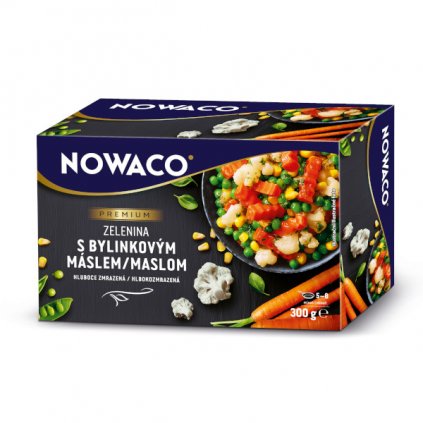 Zelenina s bylinkovým máslem Nowaco Premium