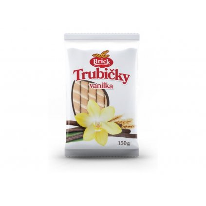 Brick trubičky vanilka 150g