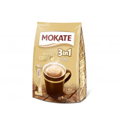 5713 mokate caffetteria 3v1 instantni kava latte 150g 10x15g