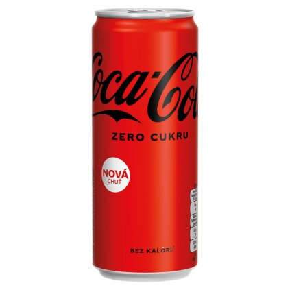 Coca cola zero 330ml plech