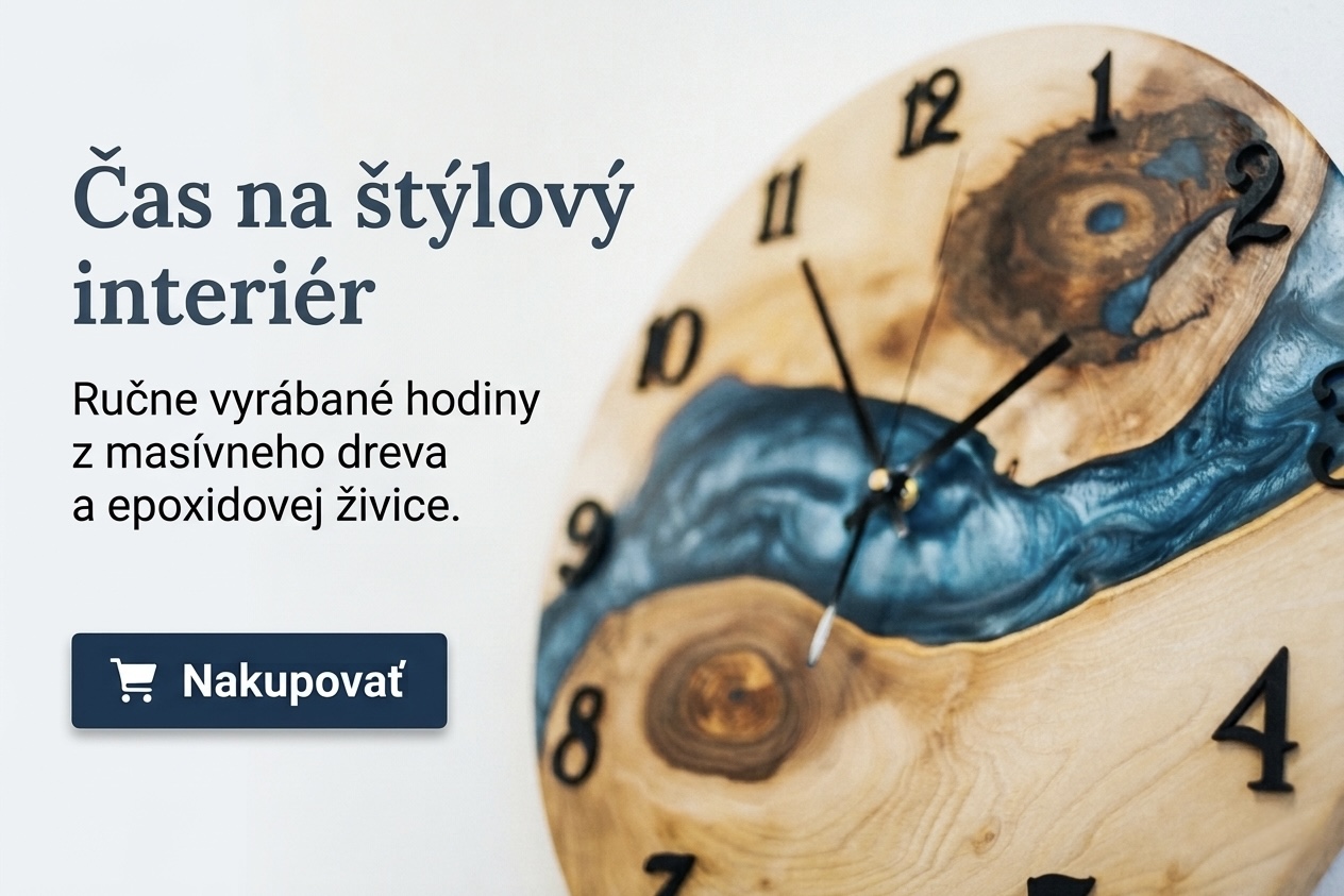 Čas na štýlový interiér s nástennými hodinami
