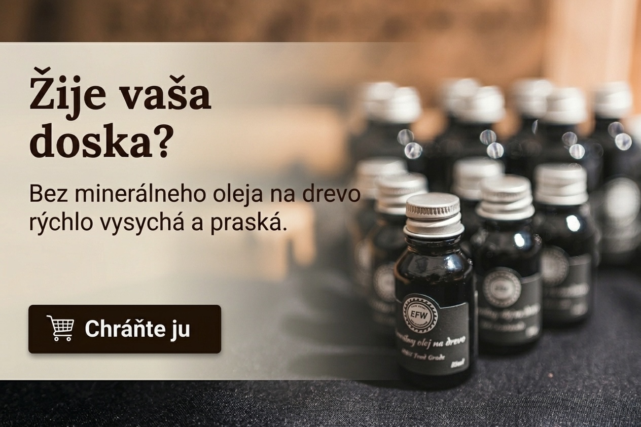 Minerálny olej na ochranu dreva