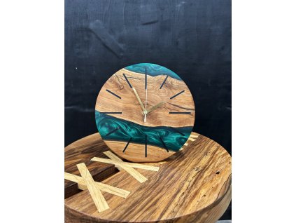 Hodiny Sweep Movement Blakish Green