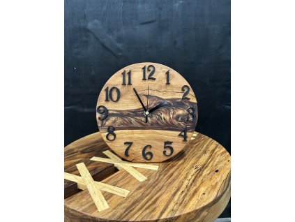 Hodiny Sweep Movement Coffee Brown