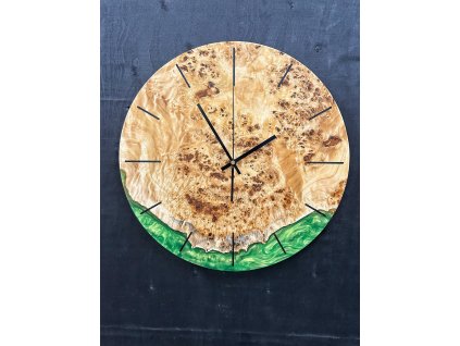 Nástenné hodiny Jade Green