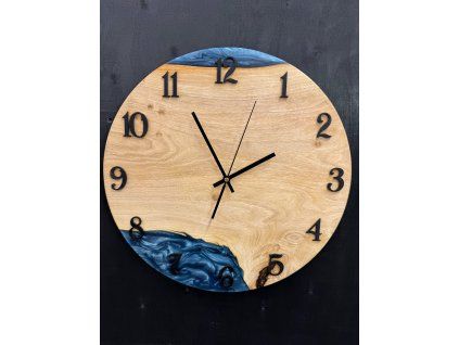 Hodiny Cambridge Blue