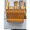 Drevená doska na krájanie End Grain Brick z jaseňa - 41x30cm