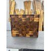 Drevená doska na krájanie End Grain Brick z orecha - 34x26cm