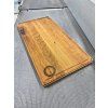 Doska na krájanie Premium dub s drážkou – 42x21cm