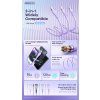 4687 1 remax multifunkcni nabijeci a datovy kabel 3v1 micro usb lightning usb c 3a delka 1 2m barva bila