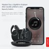 Digital display power charging compartment, Headphone power at a glance