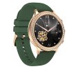 2894 1 chytre hodinky lumina femi i70 fit zlate zeleny silikon