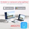 Ovládanie a nastavenie prostredníctvom aplikácie Podpora Android, IOS, Mac, Windows, Tablet. Vďaka bezplatnej aplikácii ARCCTV APP a softvéru EseeCloud môžete vziať svoju rodinu a domácnosť kamkoľvek a sledovať televíziu kedykoľvek
