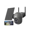 4161 3 wifi kamera anran q01 50w rozliseni 5mp baterie 9600mah solarni panel 5w tmave seda