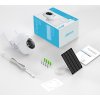 4164 3 wifi kamera anran q01 50w rozliseni 5mp baterie 9600mah solarni panel 5w bila
