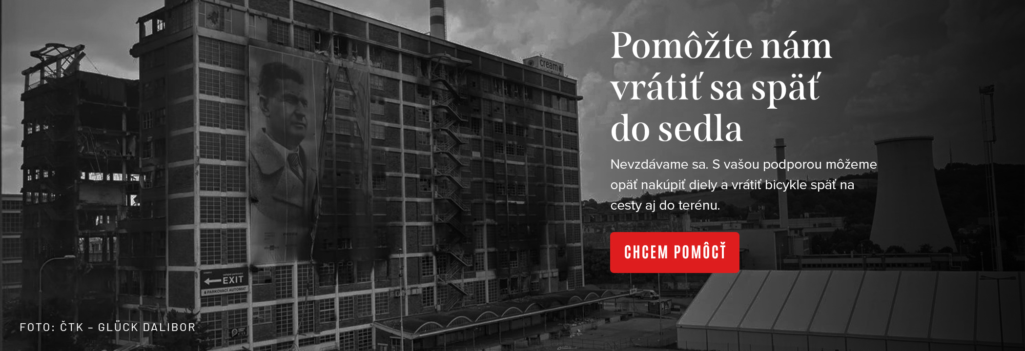 Pomôžte nám vrátiť sa