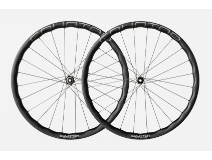 Set karbonových kol Equator Wavy 35C Disk (1)