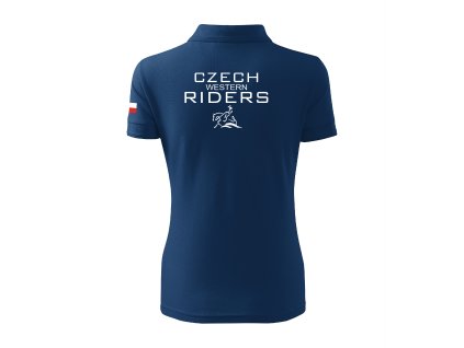 Jezdecké polo triko Czech Riders