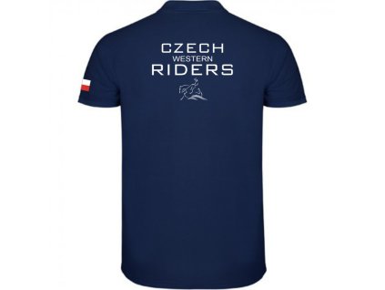 Pánské jezdecké polo tričko Cech Riders