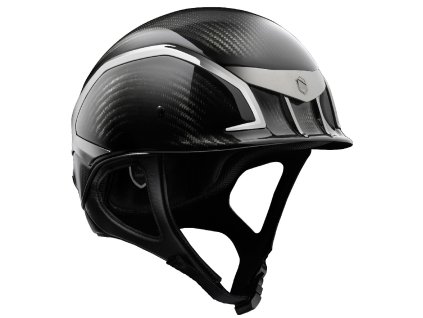 Jezdecká helma Samshield XC lesklá (barva černá, velikost helmy M 55 - 58 cm)