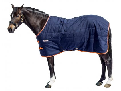 Deka stájová Horseware Loveson 300g (barva navy/orange, velikost 125 cm)