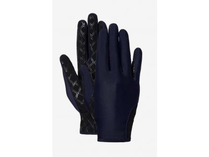 Dětské jezdecké rukavice Horze Eliana 2022 (barva tmavě modrá, velikost 6)